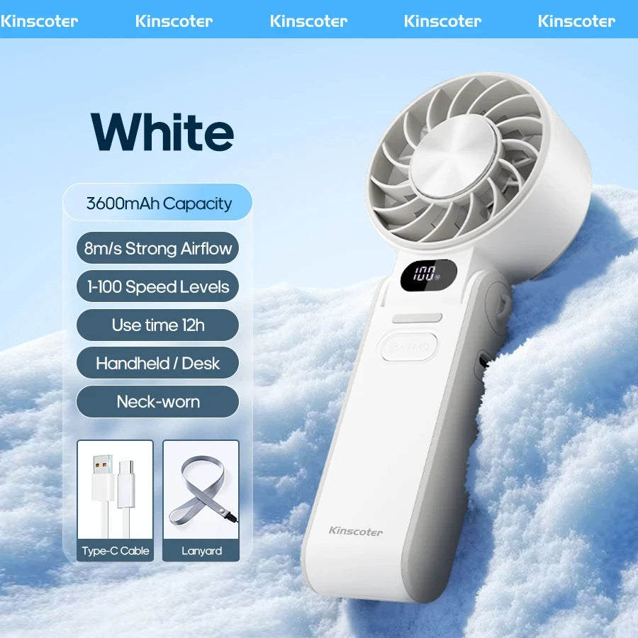 Foldable Portable Cooling Handheld Fan