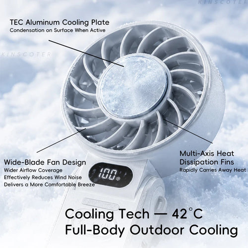 Foldable Portable Cooling Handheld Fan
