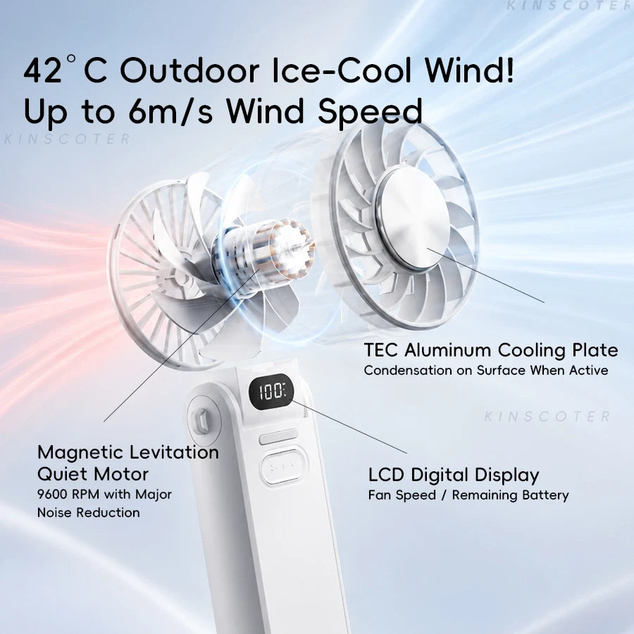 Foldable Portable Cooling Handheld Fan