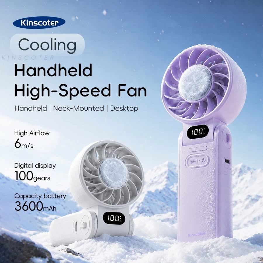 Foldable Portable Cooling Handheld Fan
