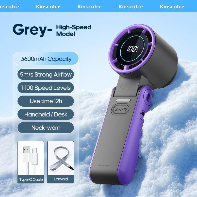Foldable Portable Cooling Handheld Fan